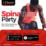 Introducing i-Fitness Spinathon Party